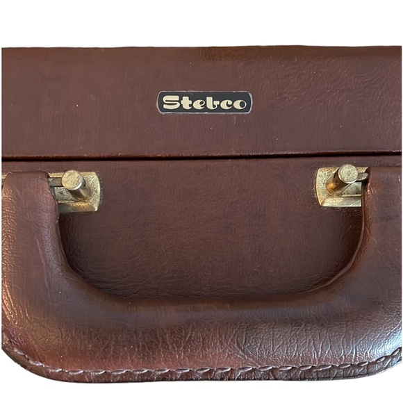 Vintage Sebco Briefcase Attaché Case Brown with Lock - Picture 3 of 17